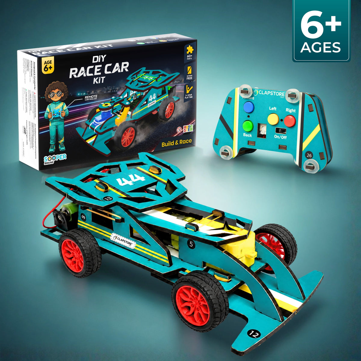 Racer DIY RC Car ( Type-C Rechargeable)